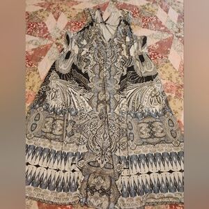 Bohemian Paisley Maxi Dress